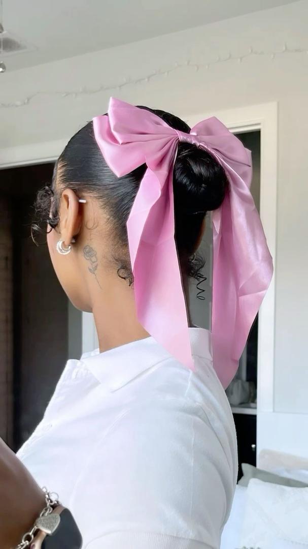 Barrette a cheveux nœud